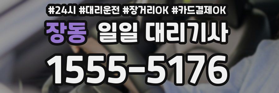 장동 일일 대리기사