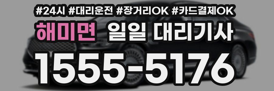 해미면 일일 대리기사