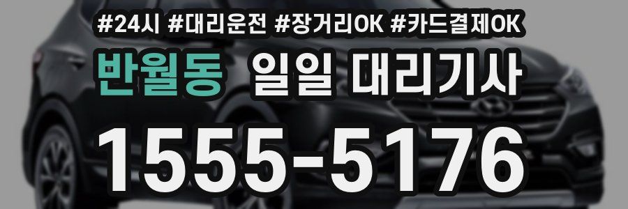 반월동 일일 대리기사