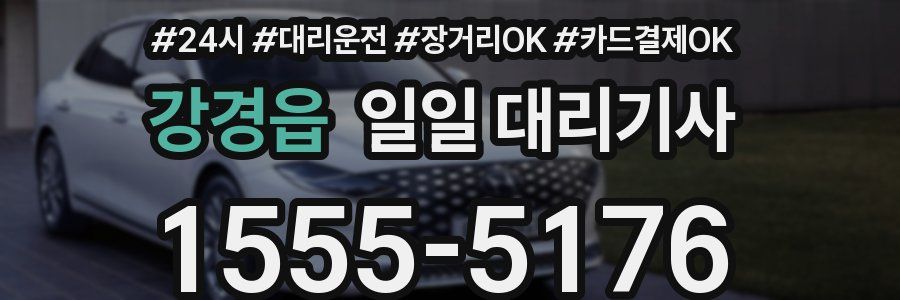 강경읍 일일 대리기사