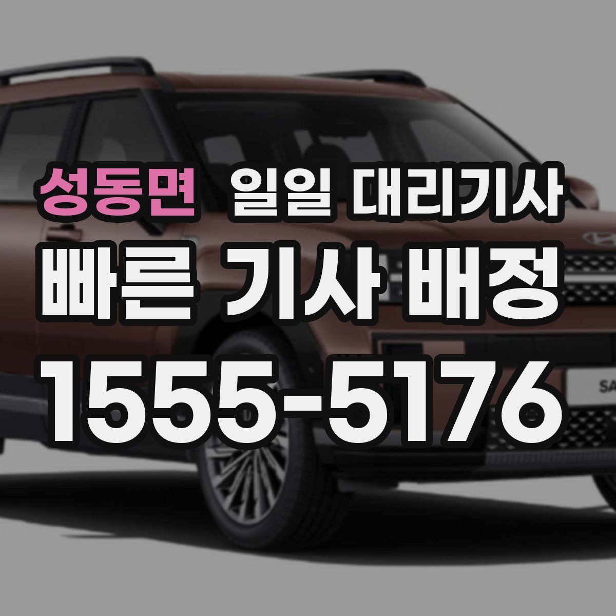 성동면 일일 대리기사