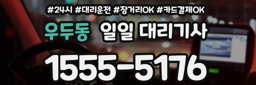 우두동 일일 대리기사