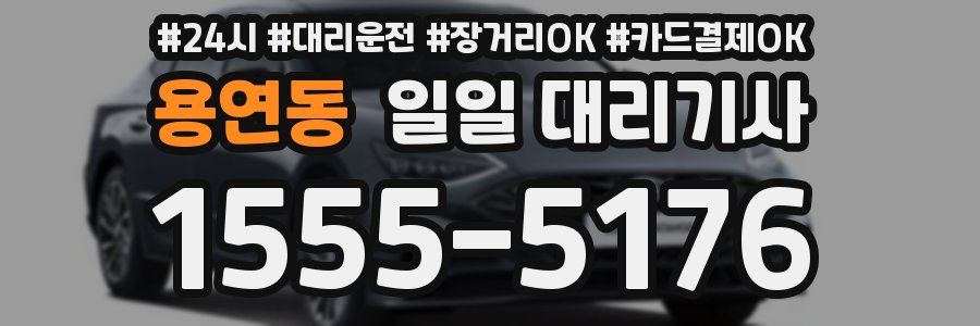 용연동 일일 대리기사