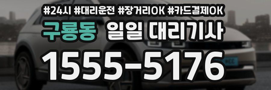 구룡동 일일 대리기사