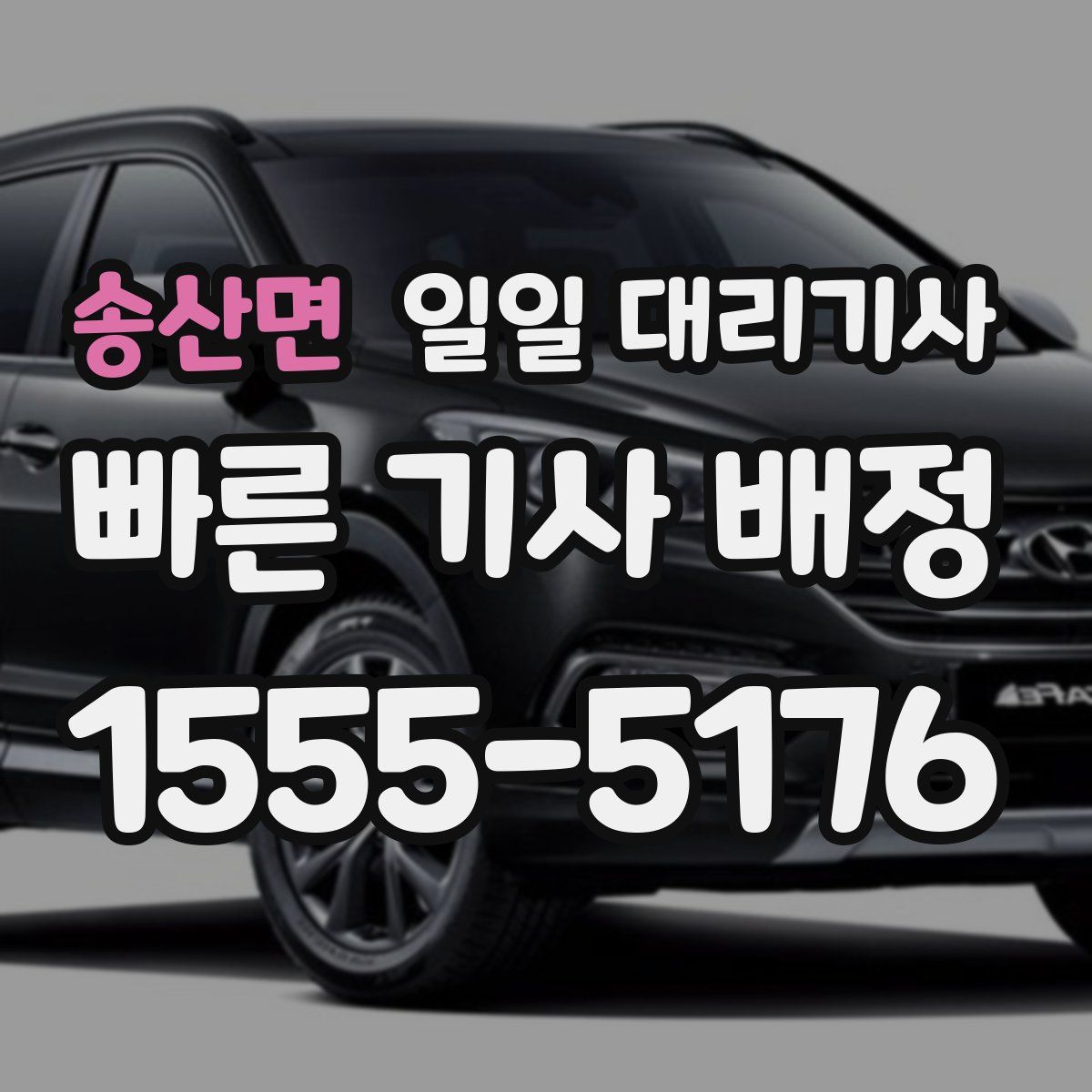 송산면 일일 대리기사