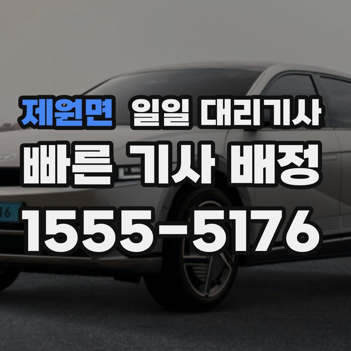 제원면 일일 대리기사