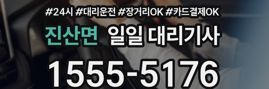 진산면 일일 대리기사