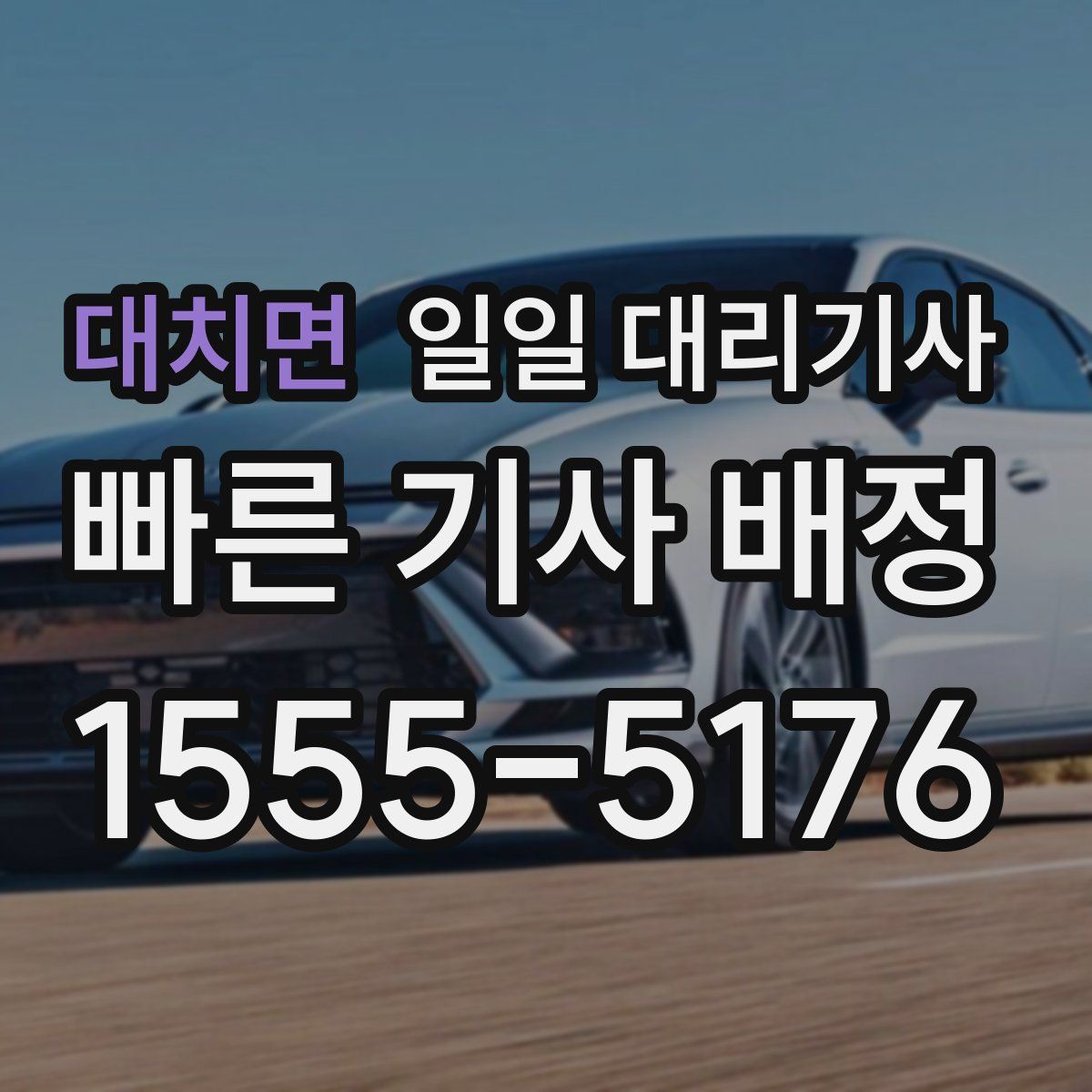 대치면 일일 대리기사