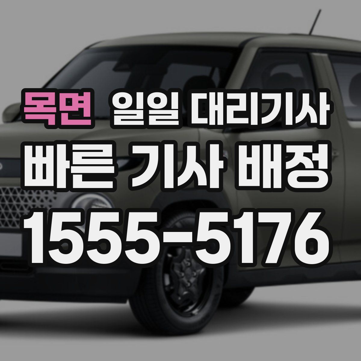 목면 일일 대리기사