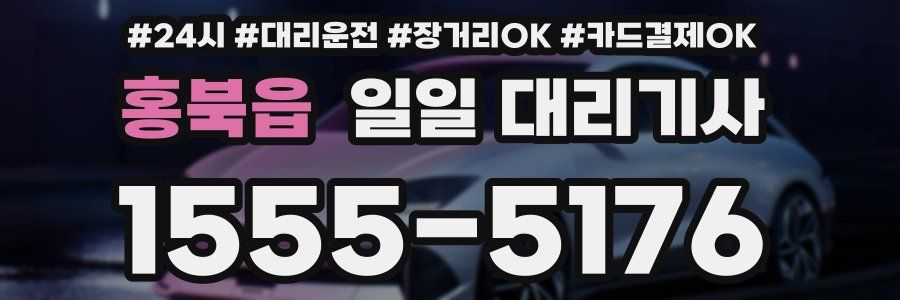 홍북읍 일일 대리기사