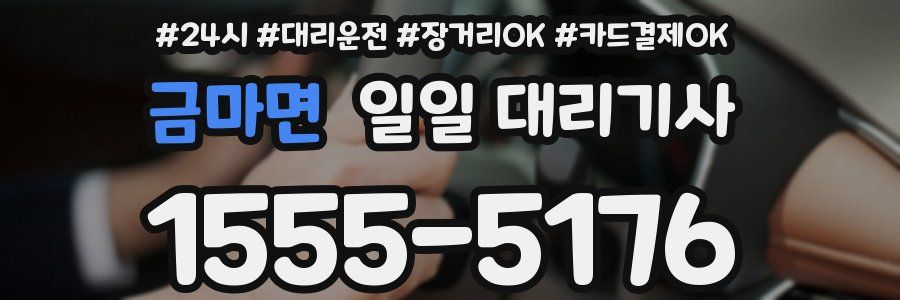 금마면 일일 대리기사