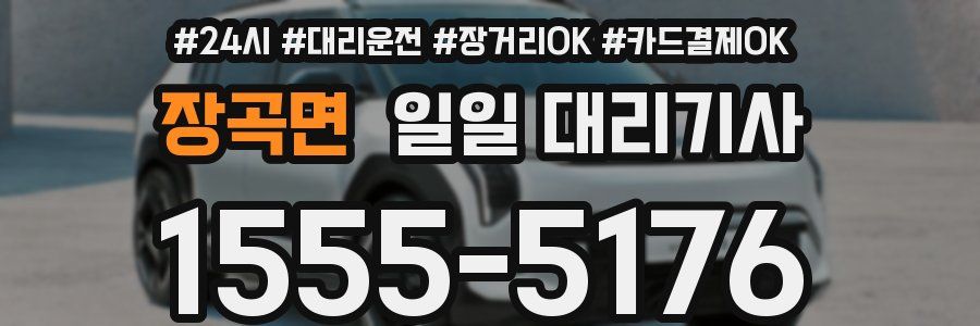 장곡면 일일 대리기사