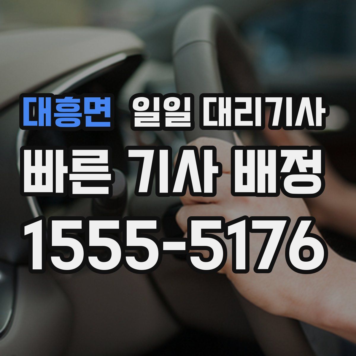 대흥면 일일 대리기사