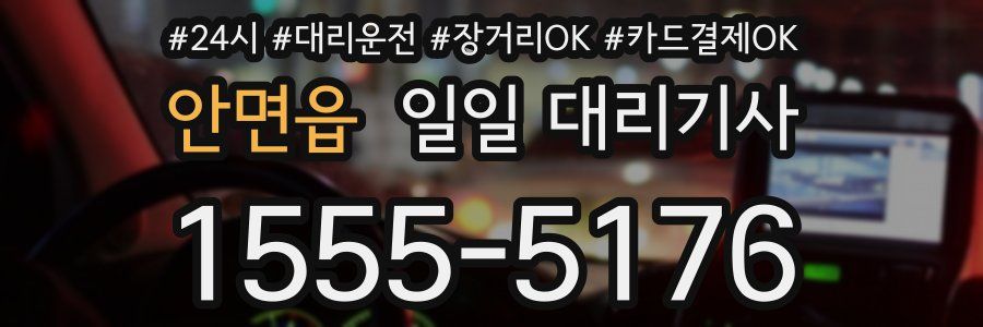 안면읍 일일 대리기사