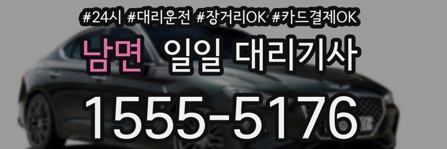 남면 일일 대리기사