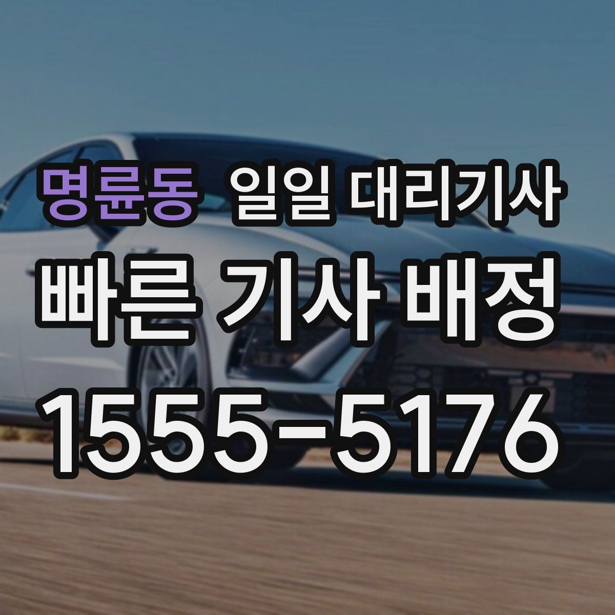 명륜동 일일 대리기사