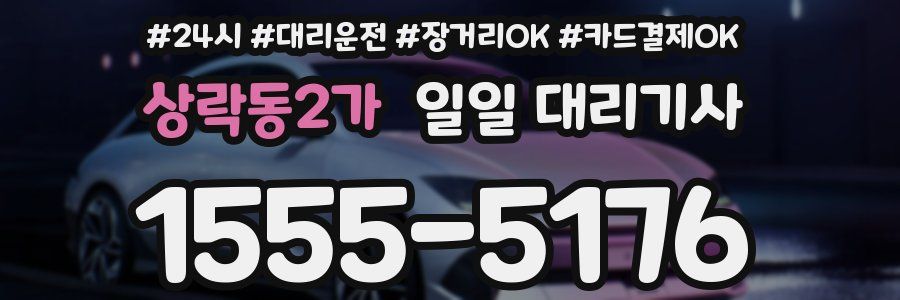 상락동2가 일일 대리기사