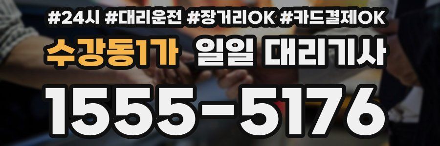 수강동1가 일일 대리기사