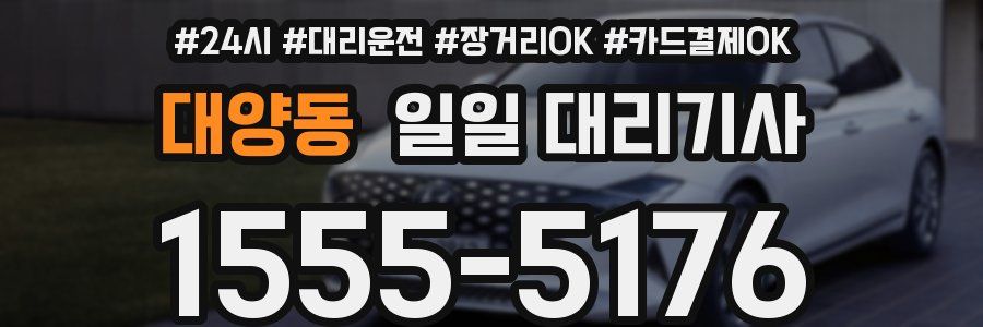 대양동 일일 대리기사