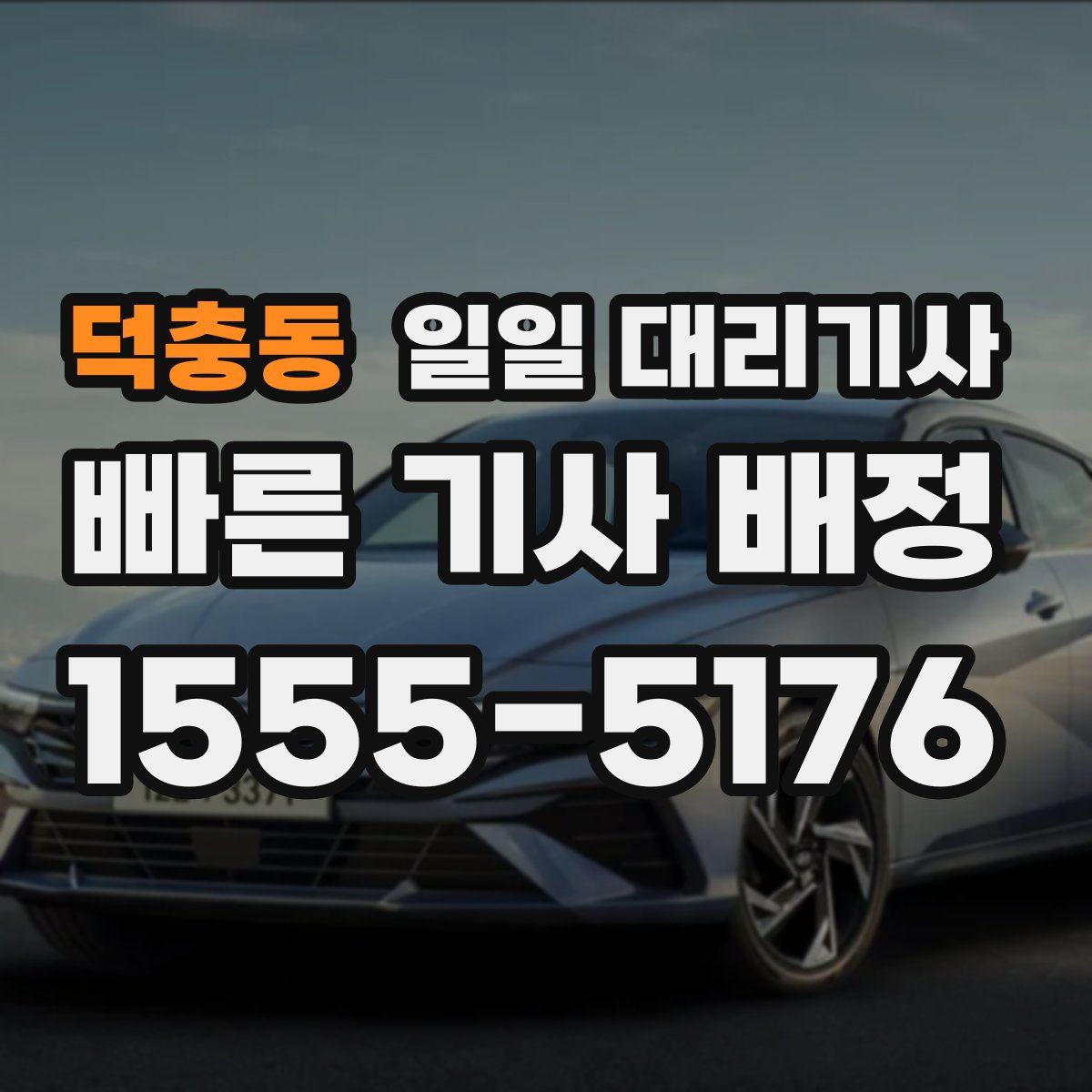덕충동 일일 대리기사