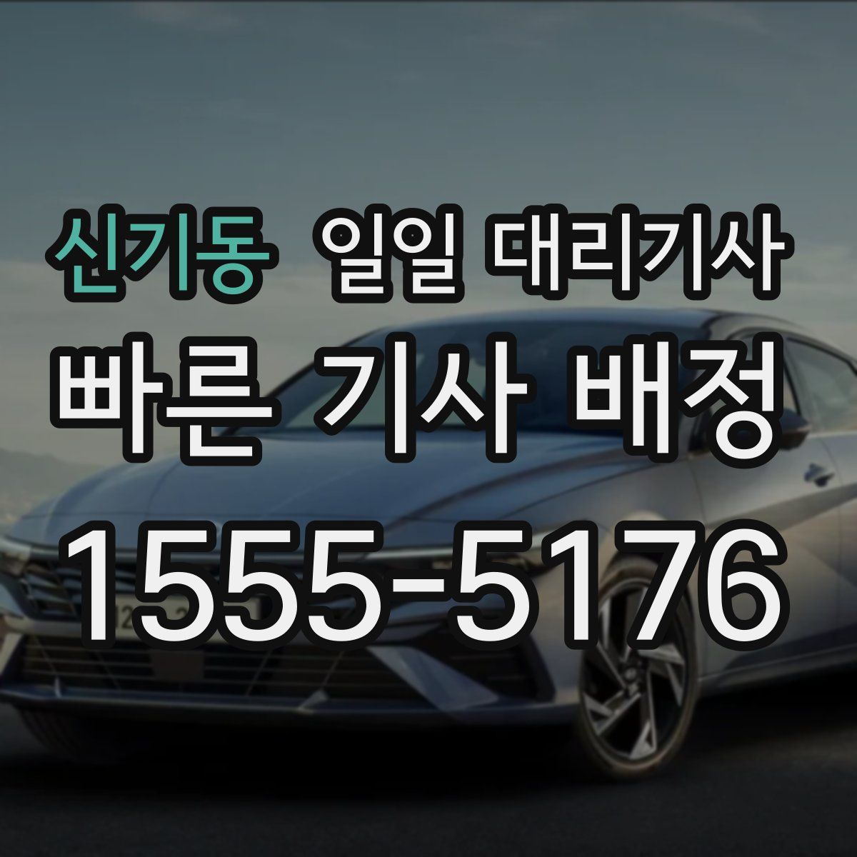 신기동 일일 대리기사