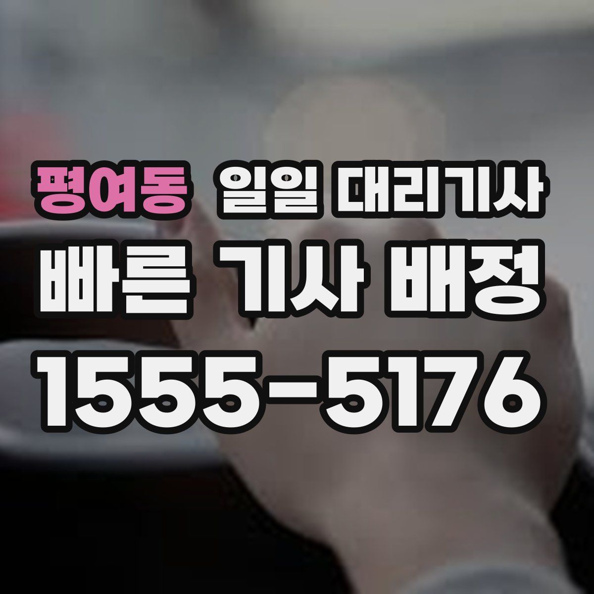 평여동 일일 대리기사
