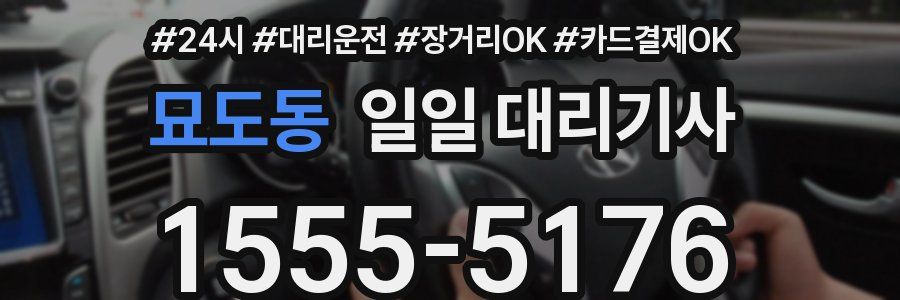 묘도동 일일 대리기사