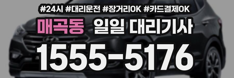 매곡동 일일 대리기사