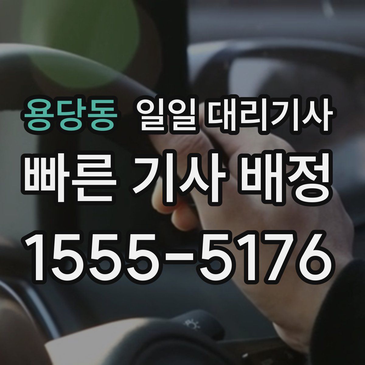 용당동 일일 대리기사