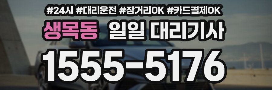 생목동 일일 대리기사