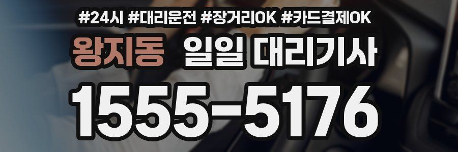 왕지동 일일 대리기사