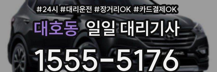 대호동 일일 대리기사