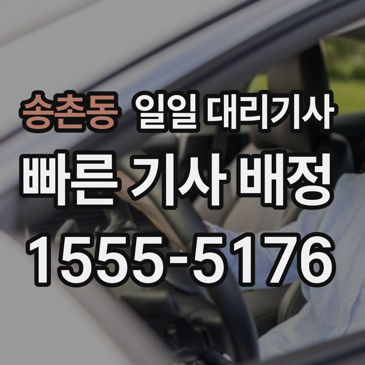 송촌동 일일 대리기사