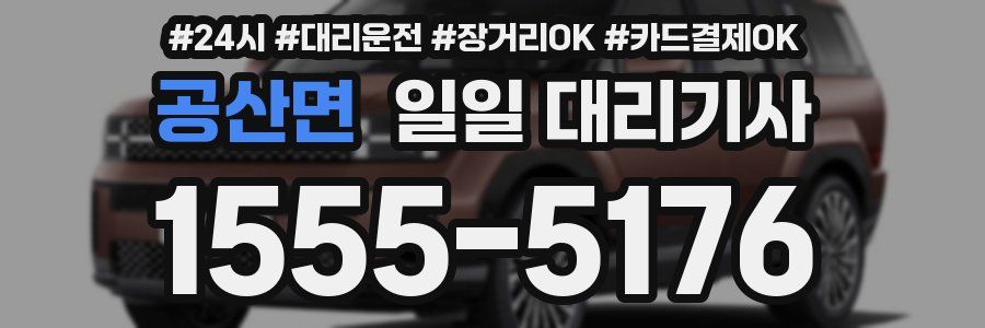 공산면 일일 대리기사