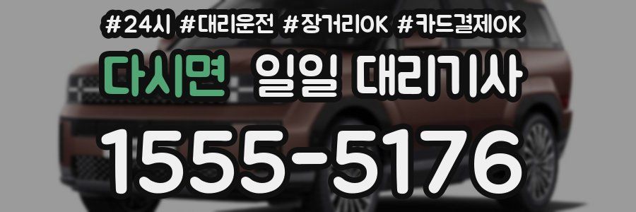 다시면 일일 대리기사