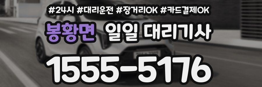 봉황면 일일 대리기사