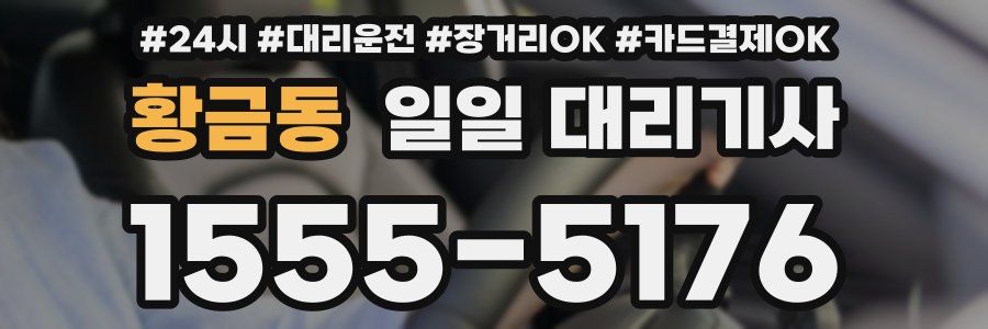황금동 일일 대리기사