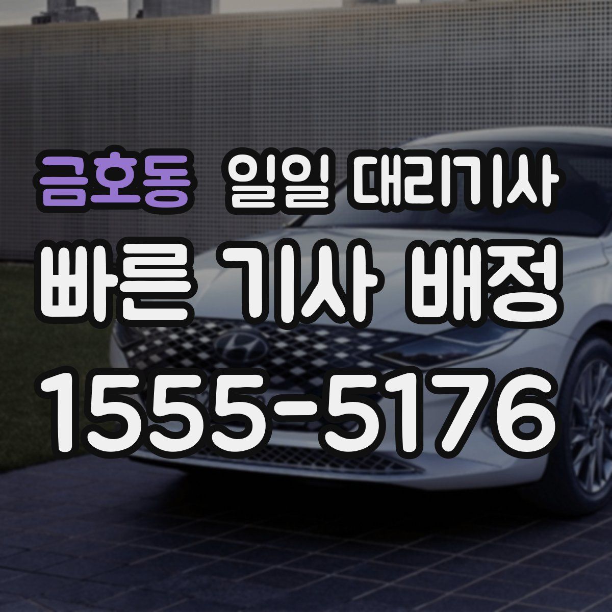 금호동 일일 대리기사