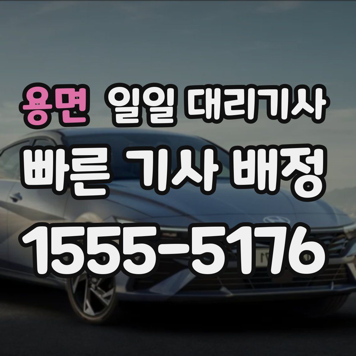 용면 일일 대리기사