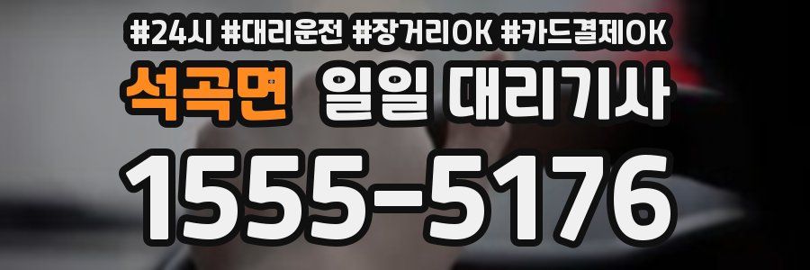 석곡면 일일 대리기사