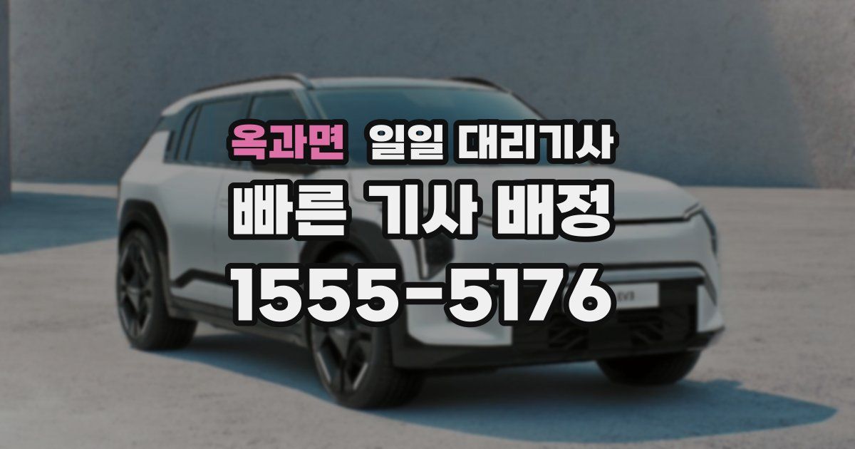 옥과면 일일 대리기사