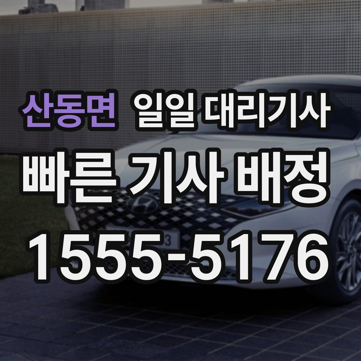 산동면 일일 대리기사