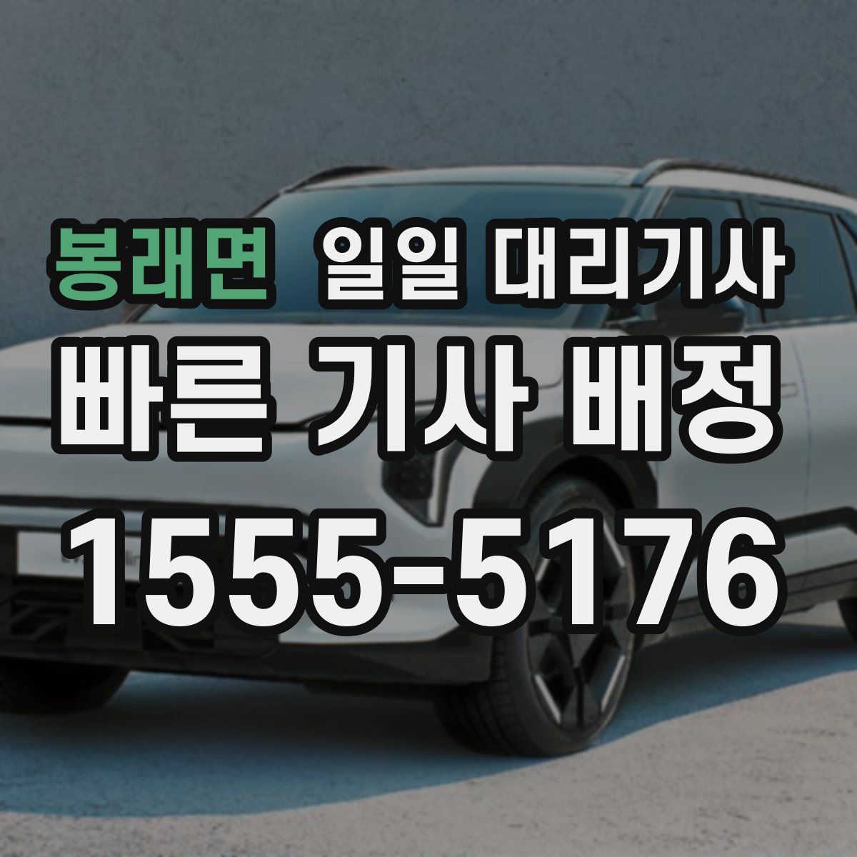 봉래면 일일 대리기사