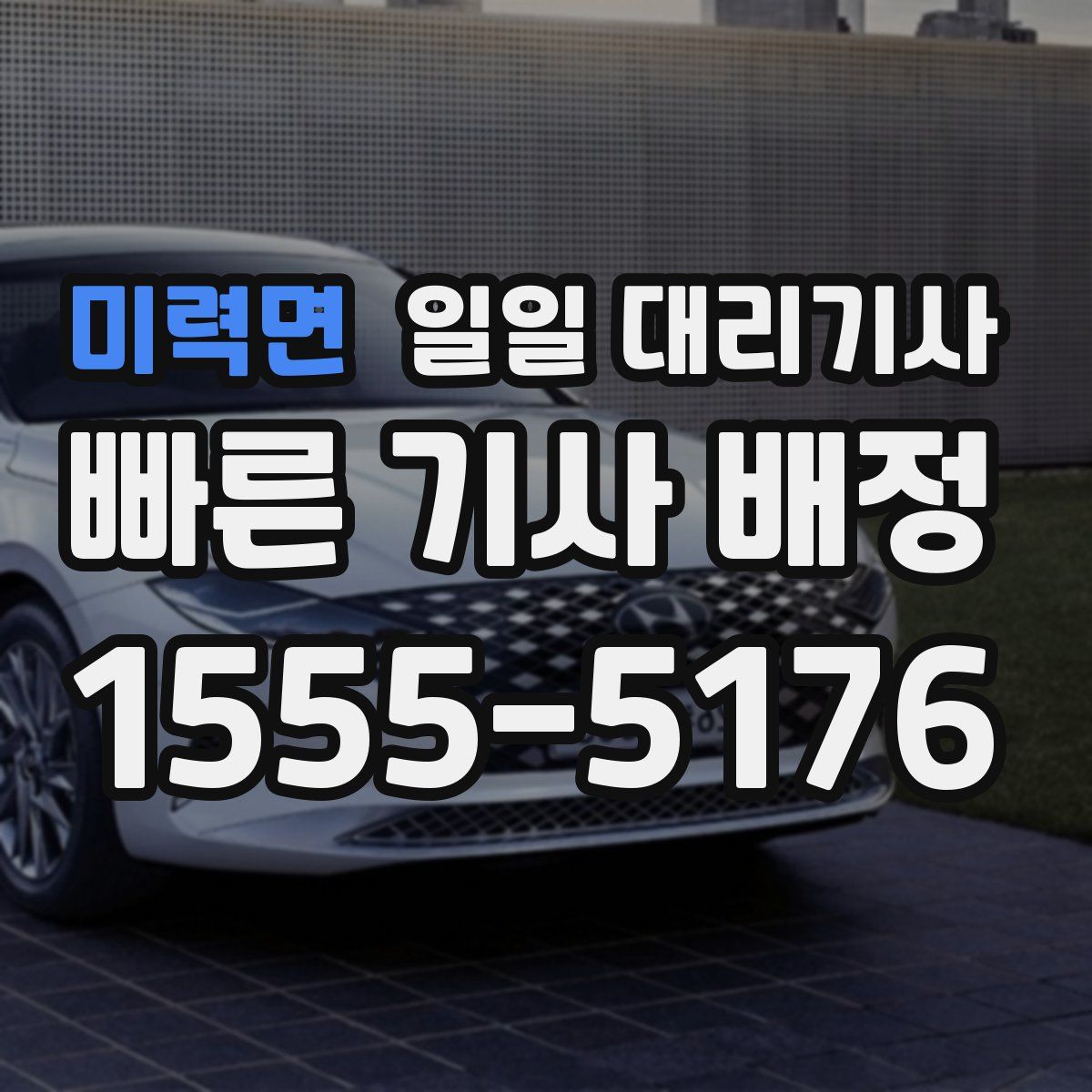 미력면 일일 대리기사