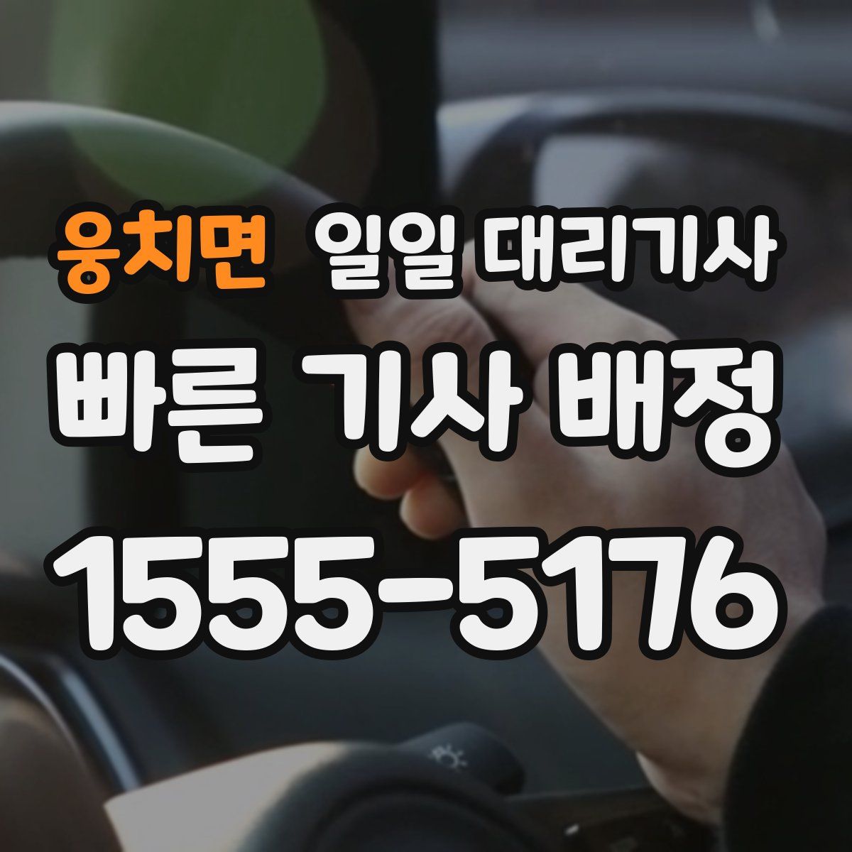 웅치면 일일 대리기사