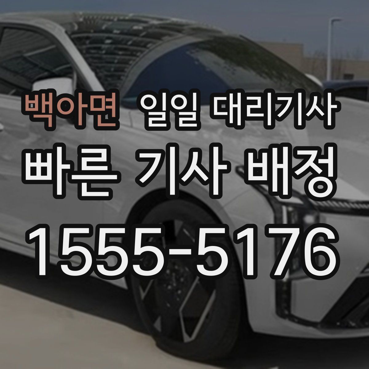 백아면 일일 대리기사