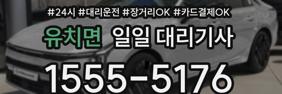 유치면 일일 대리기사