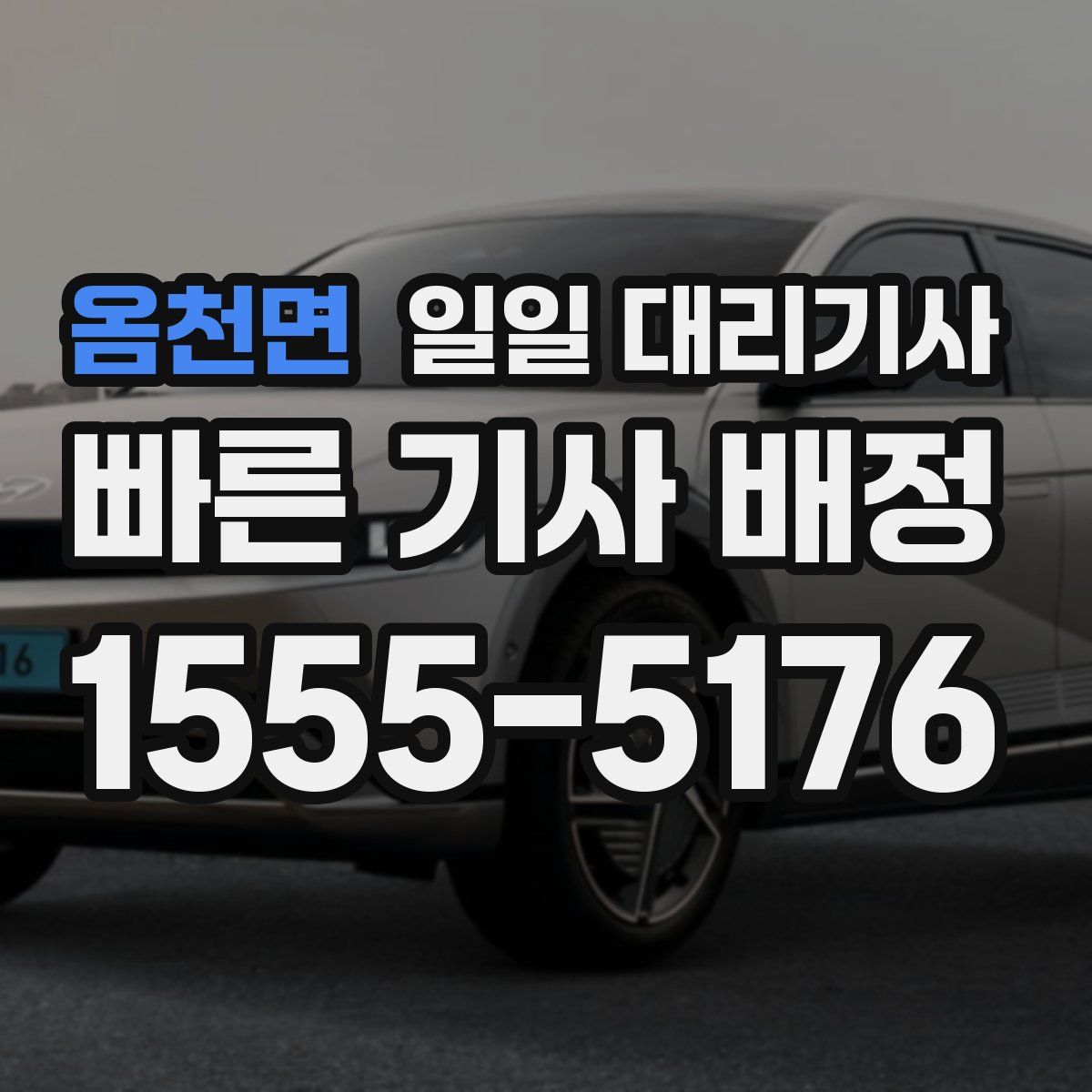 옴천면 일일 대리기사