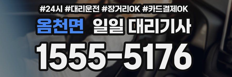옴천면 일일 대리기사
