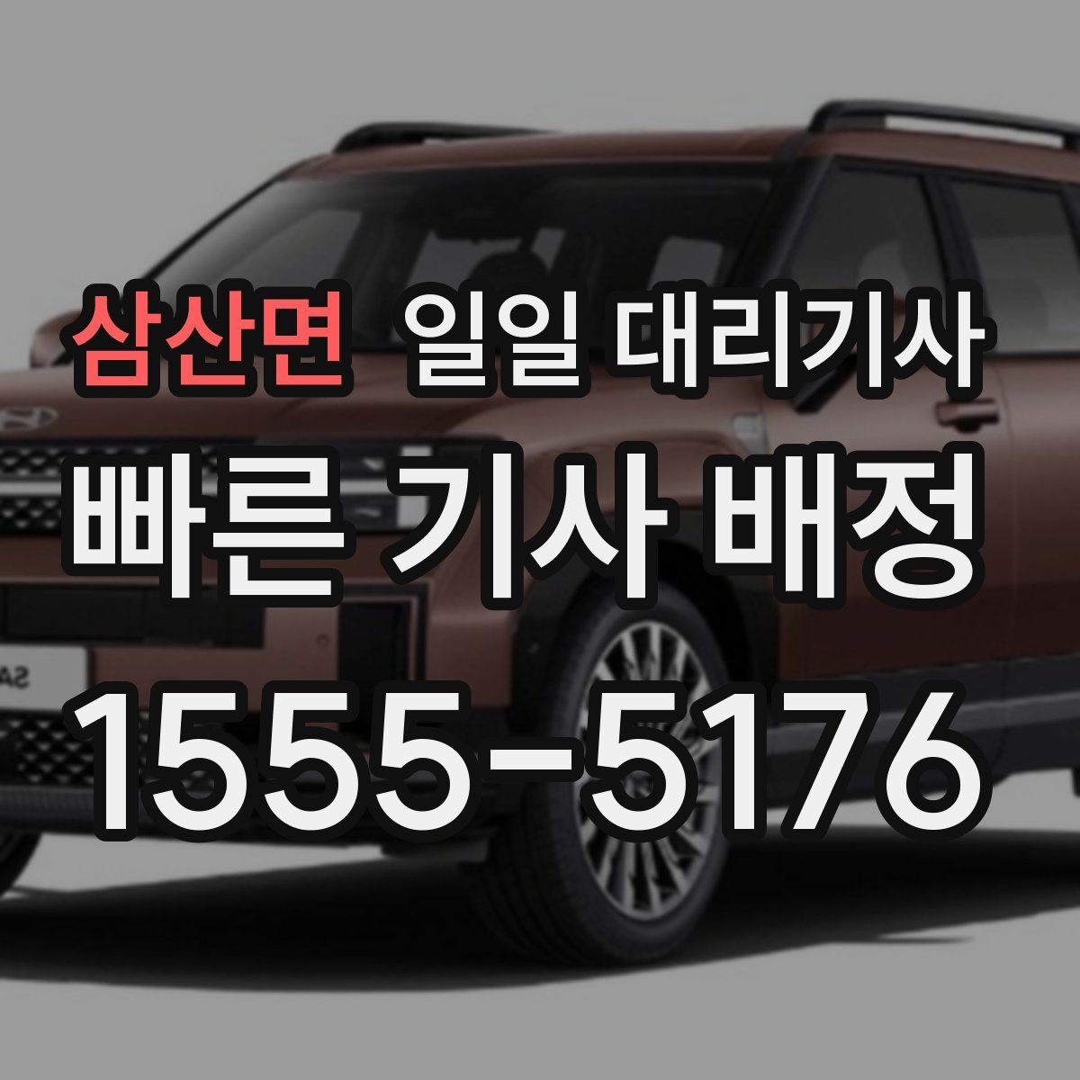 삼산면 일일 대리기사